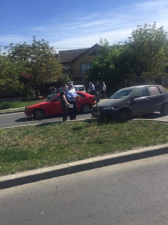 Accident lângă Piața de Gros, cauzat de un șofer neatent