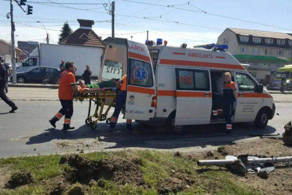 Două femei la spital, în urma unui accident de circulație, în Timișoara