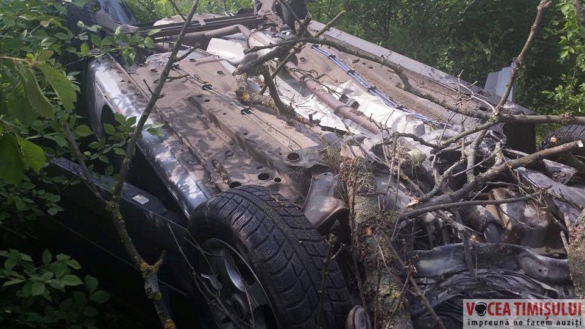 Accident la ieșire din Sânandrei08 Accident la ieșire din Sânandrei08