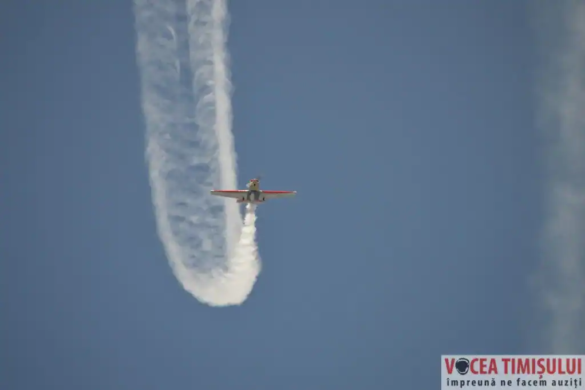 Spectacol pe cer: a mai rămas o săptămână până la Timişoara Air Show. Detalii despre program