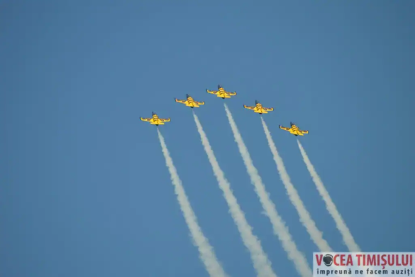 Demonstrații… la înălțime, la Timișoara Air Show-2016