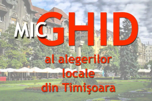 Mic ”ghid” de vot în 10 pași în Timișoara, pentru a nu ne face complet de râs
