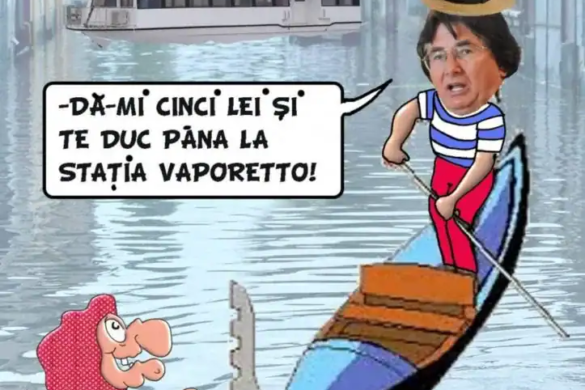 Nicolae Robu vă aşteaptă la o plimbare cu gondola pe străzile din Timişoara