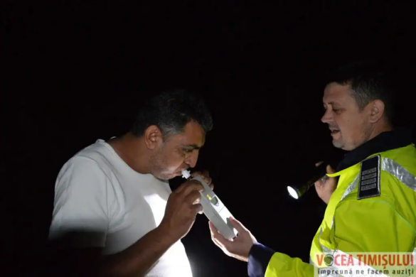 Acțiune în forță a polițiștilor în weekend. Șoferi prinși băuți și drogați la volan