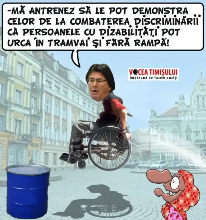 Primarul Timișoarei, amendat pentru discriminare.