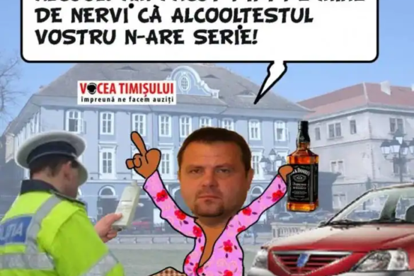 Pseudo-jurnalistul prins beat la volan a contestat rezultatele etilotestului pe motiv de viciu de procedură