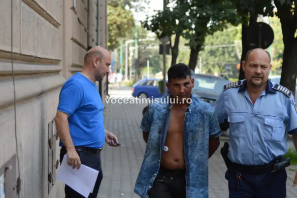 UPDATE 1: Un ţigan beat şi fără permis a pus pe ,,jar” poliţiştii de la Secţia 2 din Timişoara