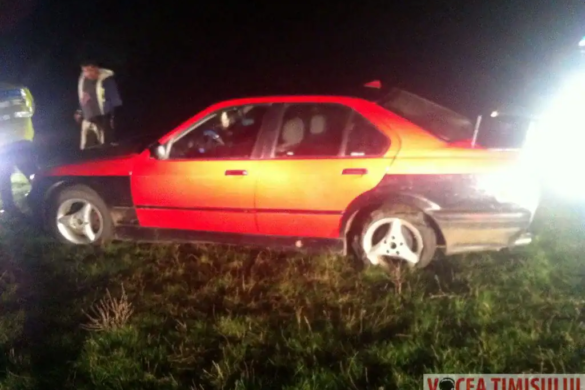 UPDATE: Beat, fără permis, maşină cu numere false, şi accident cu fugă, acestea sunt faptele de care este acuzat un bărbat din Satchinez
