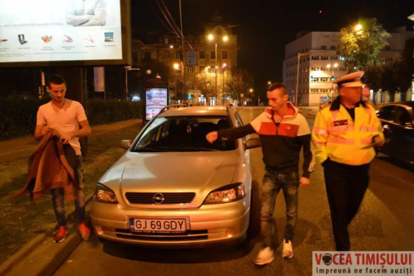 Un ,,weekend furtunos” pentru poliţiştii rutieri din Timişoara