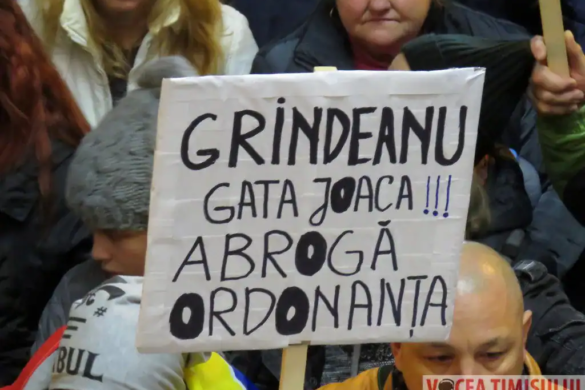 25.000 de oameni in strada la Timisoara! De ce nu se intrerup protestele daca se abroga OUG