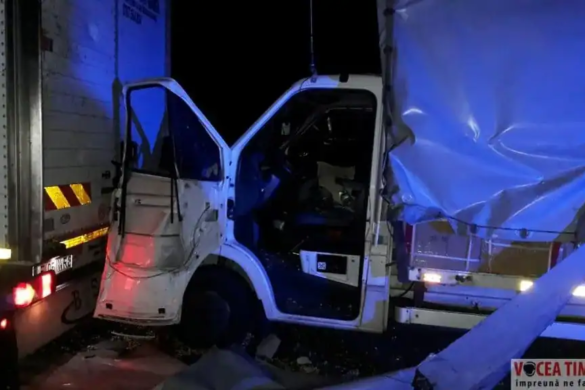 VIDEO! Tragedie pe Autostrada Timişoara-Arad. Un şofer a fost SPULBERAT de un TIR UPDATE Concluziile poliţiştilor