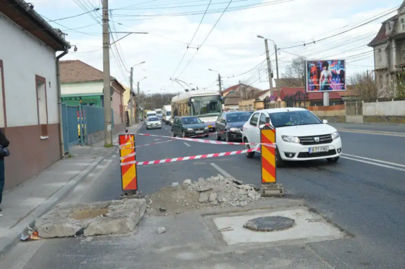 Lucrari pe Calea Lugojului05 jpg Lucrari pe Calea Lugojului05 jpg