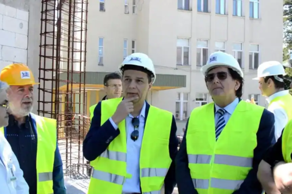 Premierul Grindeanu, vizită la şantierul de la Spitalul de Copii, după ce a alocat 7 milioane de lei pentru construcţie: „Sper să se cheltuie, ca să dau și alții”