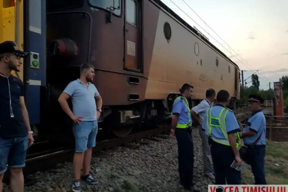 Un tânăr a vrut să se sinucidă punându-şi capul pe şine la trecerea trenului Timişoara – Bucureşti!