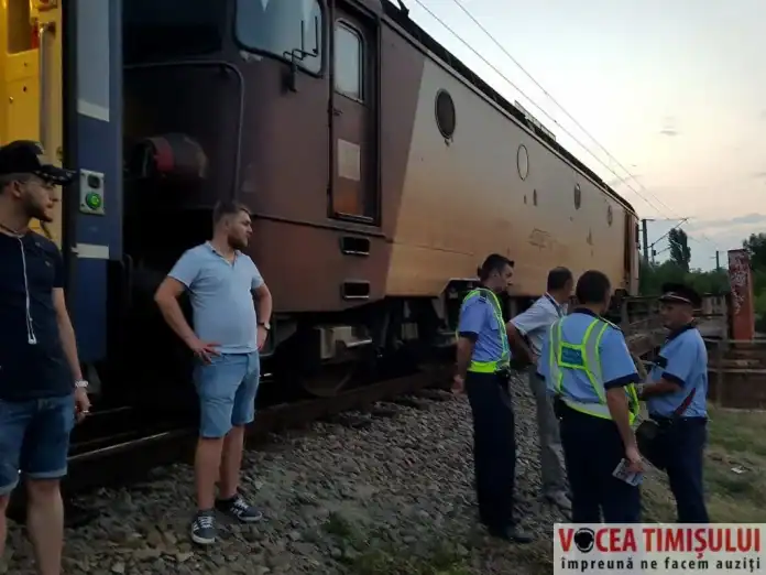 Un tânăr a vrut să se sinucidă punându-şi capul pe şine la trecerea trenului Timişoara – Bucureşti!