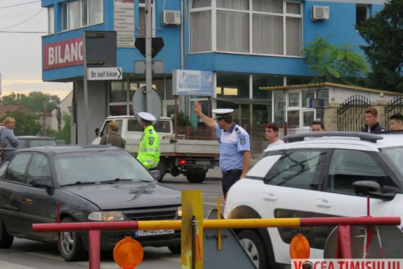 FOTO/VIDEO Tupeul şi nesimţirea şoferilor, sancţionate de poliţiştii rutieri, la Timişoara