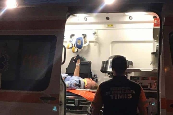 Doi poliţişti în misiune, băgaţi în spital de şoferul unui BMW, la Timişoara