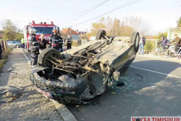 Pericol public pe străzile din Timişoara. Ce a făcut un vitezoman de 20 de ani cu un BMW