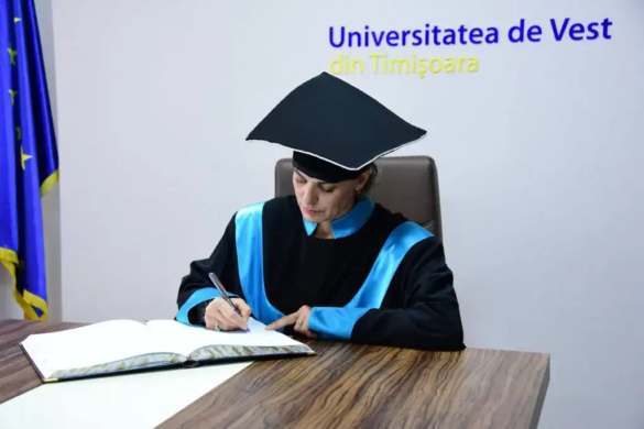 Actriţa Maia Morgenstern, Doctor Honoris Causa al Universităţii de Vest din Timişoara