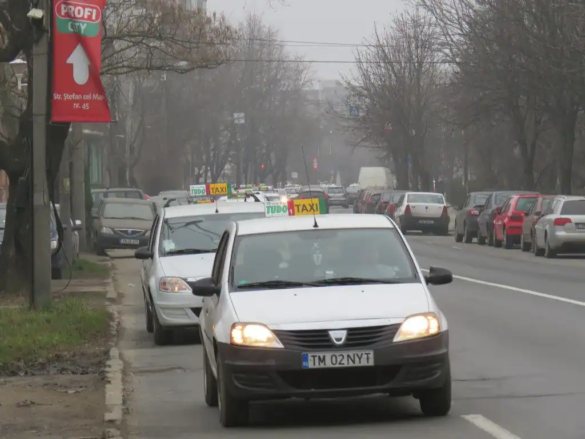 Protest taximetristi Timisoara5 jpg
