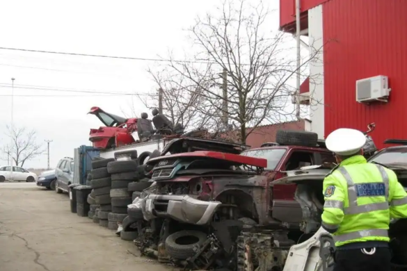 Val de amenzi la firmele de dezmembrari auto din Timisoara