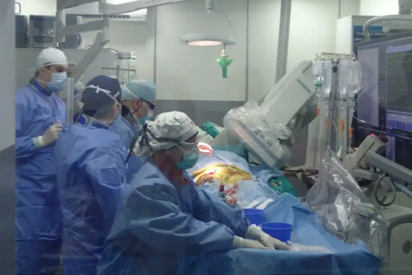 Operatie spectaculoasa la Institutul de Boli Cardiovasculare. Viata salvata cu ajutorul unui stent