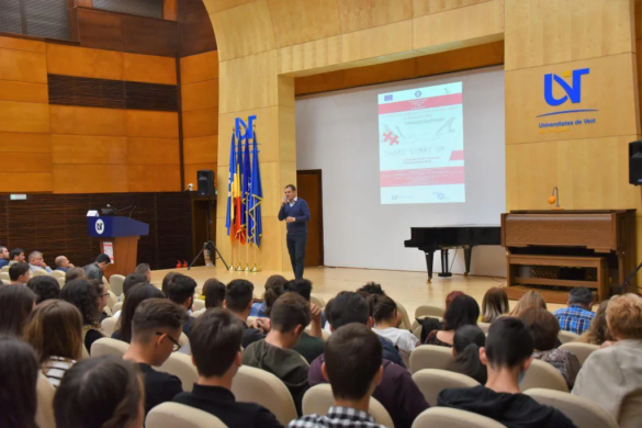 Antreprenoriatul, tehnologia si inovarea socială, in dezbatere la UVT