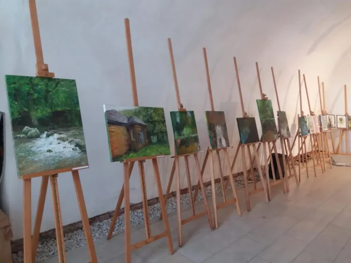 FOTO Tabere la superlativ, cu multe activitati in centrele de agrement din Timis, incheiate cu o expozitie lucrările realizate în Tabăra Națională Spațiul Poveștilor și Tabăra Națională Impresii Atemporale4 jpg