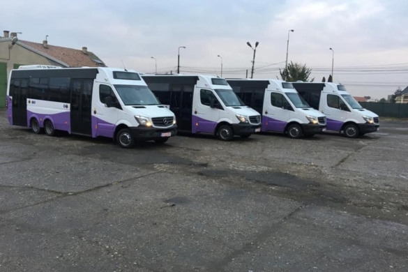 Inca sapte „minunate minibuze” ajung in parcul STPT, care e tot mai „nou”