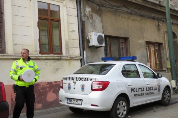 Zona Piata Traian din Timisoara, luata la ”puricat” de Politia Locala