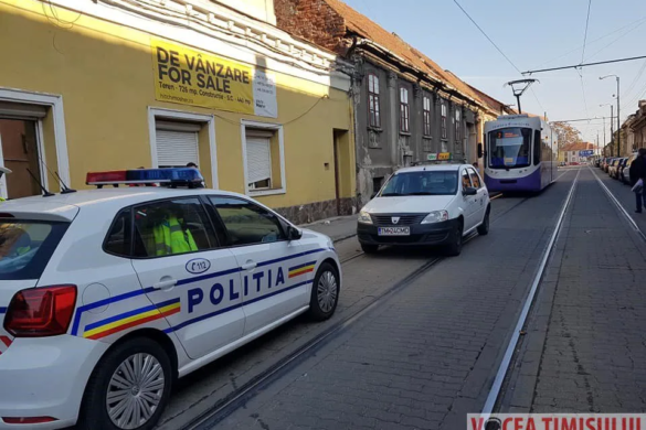Pieton beat ajuns la spital după ce a trecut prin loc nepermis şi a fost lovit de un taximetrist