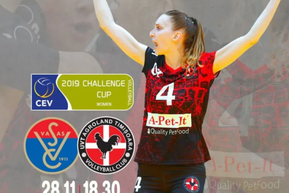 UVT Agroland joaca maine la Budapesta, in Cupa Challenge. Bogdan Paul: Putem depasi Vasas