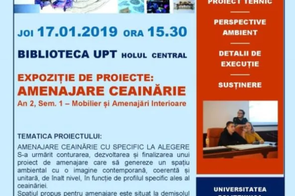 Ceai de poveste, la Biblioteca Universitatii Politehnica din Timisoara
