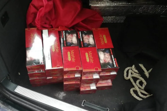 Jandarmii si inspectorii vamali din Timisoara, razie pentru combaterea comertului cu tigari de contrabanda
