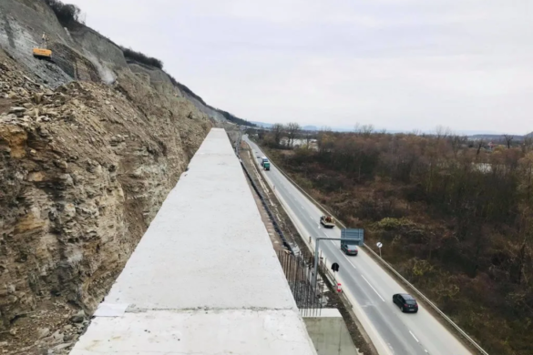 Restrictii de circulatie pe DN 76, din cauza lucrarilor la Lotul 4 al autostrazii A1 Lugoj-Deva