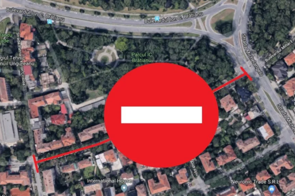ATENȚIE soferi! Un bulevard circulat din Timisoara SE INCHIDE pentru… maturat si spalat!
