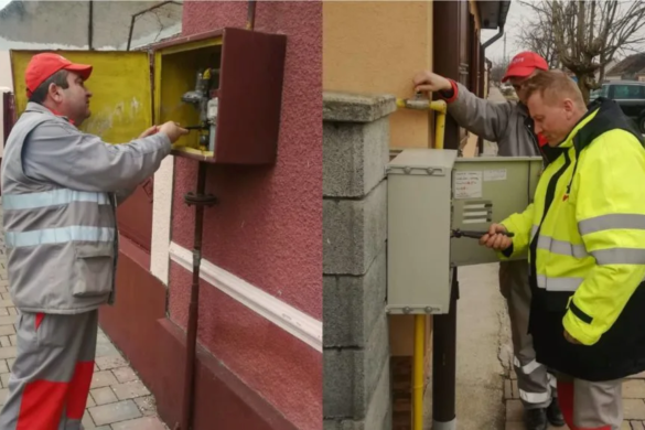 ATENTIE, se citesc contoarele de gaz din Timis! Cum recunosti angajatii firmei FOTO