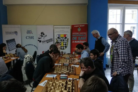 Lucian Miron, legitimat la CSU UVT Timisoara, campion national la sah, in 2019