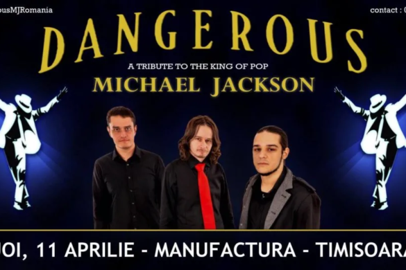 Concert tribut Michael Jackson, in clubul Manufactura din Timisoara