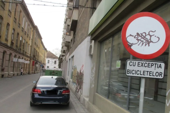 Amenzi pe străzile pietonale din Timișoara: bilanțul din 2019