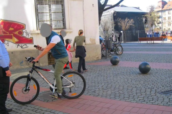 Arunci gunoi pe jos, parchezi masina sau intri cu bicicleta pe interzis? AMENDA!