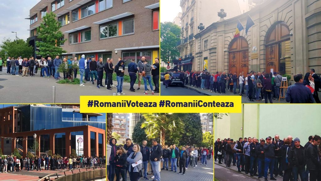 romanii-la-cozi-pentru-a-vota