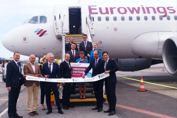 Curse aviatice noi, Timisoara – Stuttgart, de trei ori pe saptamana