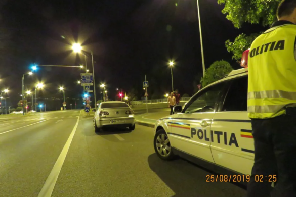 Politistii din Timis, razie (aproape) ca-n vremurile bune VIDEO