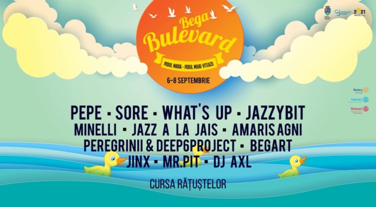Bega Bulevard, in fata celei de-a XII editii. Pepe, Sore, What`s Up si ratustele destind atmosfera