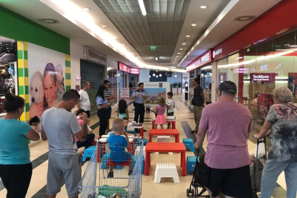 FOTO Reprezentantii M.A.I. din Timis, in campania ”10 Pentru Sigurana”