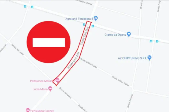 Șoferi, se închide traficul pe o strada din Timișoara!