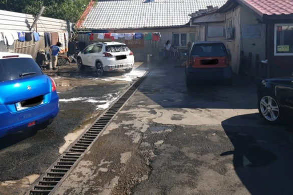 Spalatorie auto fara aviz de FUNCTIONARE, amenzi de peste 11.000 de lei, la Timisoara