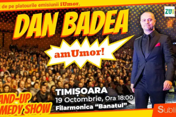 Stand-up comedy cu Dan Badea, la Timisoara: ”amUmor”