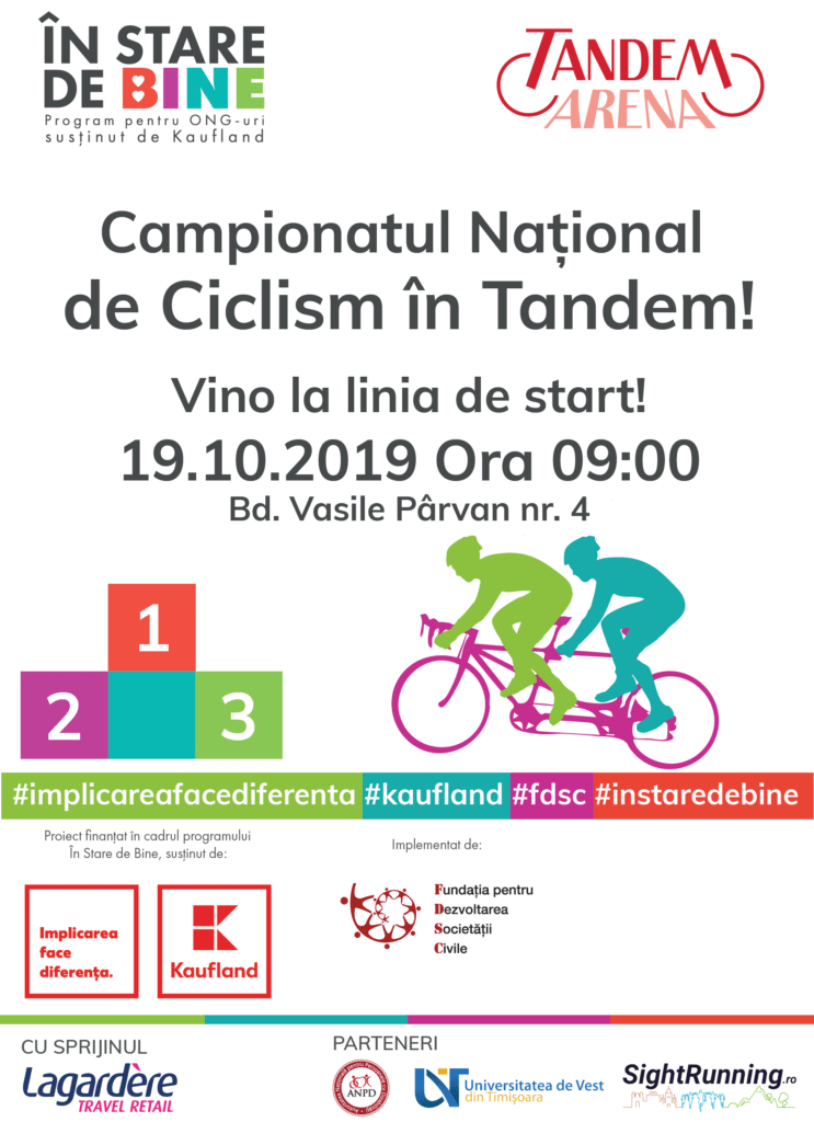 Timisoara gazduieste a patra editie a Campionatului National de Ciclism in Tandem 1